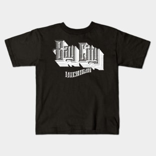 Vintage Bay City, MI Kids T-Shirt